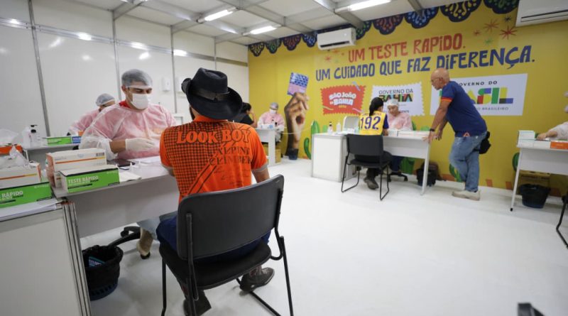 Posto de Testagem no Itapedro consolida ações da Sesab de prevenção de IST durante festejos juninos