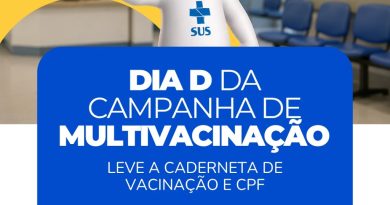 Prefeitura de Santo Antônio de Jesus realiza Dia D da Campanha de Multivacinação